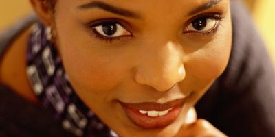 Miley Cyprus with her new face